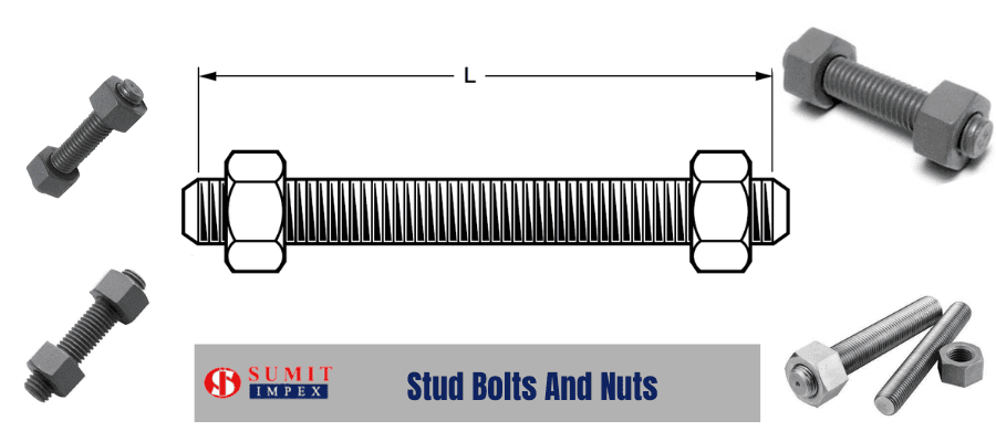 stud bolts and nuts