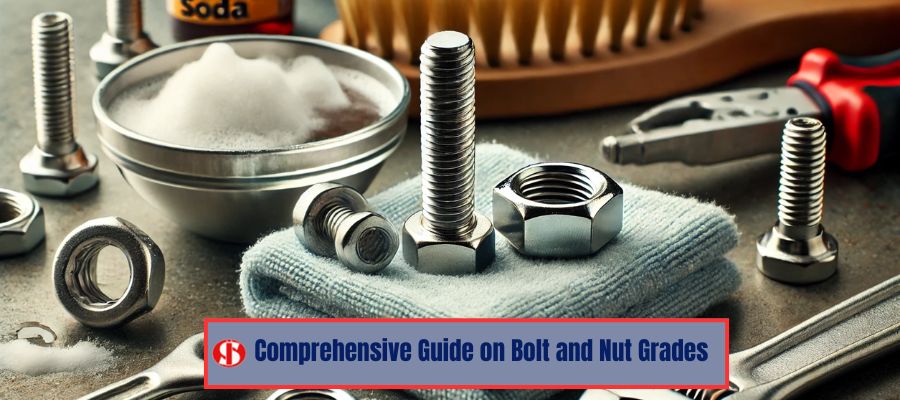Clean Stainless Steel Nuts and Bolts