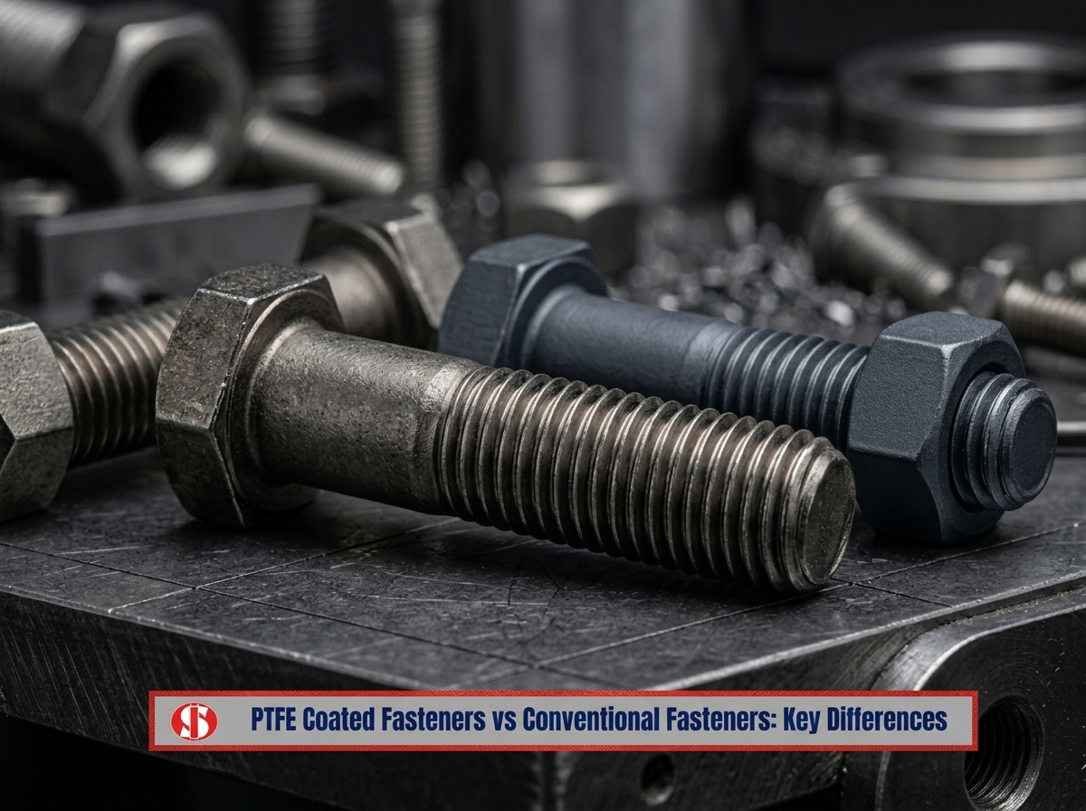 PTFE Coated Fasteners vs Conventional Fasteners: Key Differences